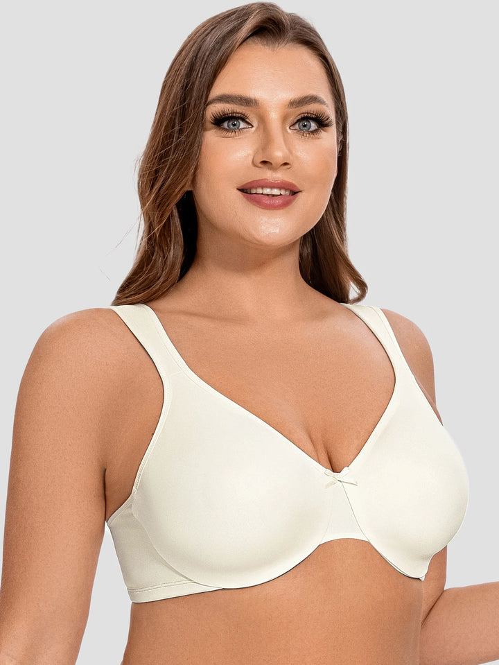 Quinn Seamless Unlined Minimizer - White/Beige