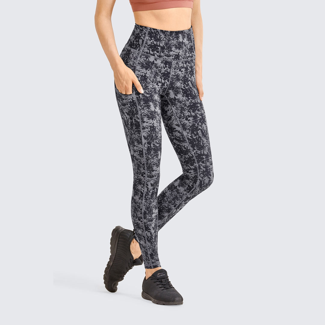 Camila High Waisted Leggings - 25 Inches - Pattern