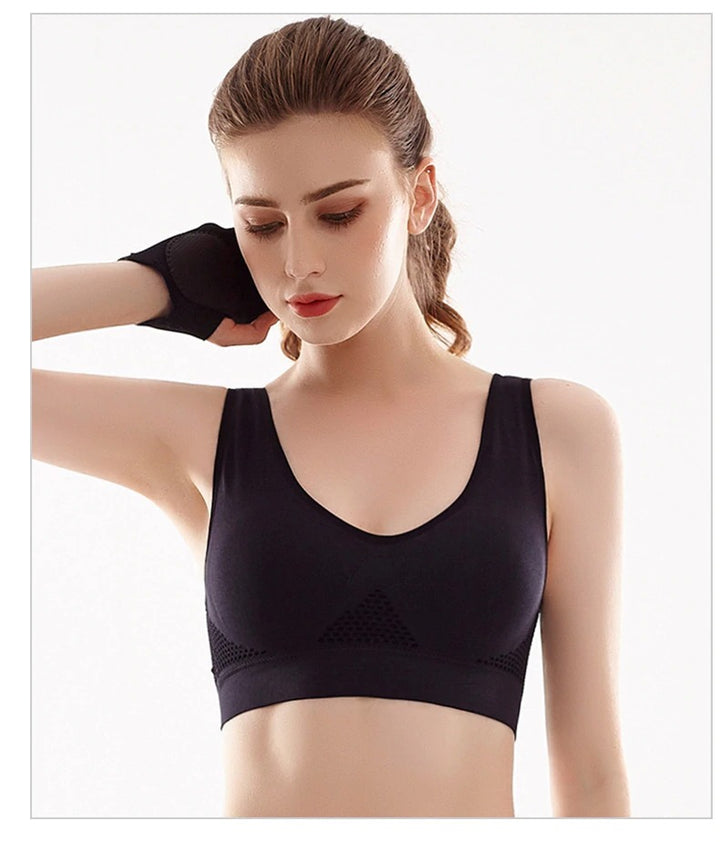 Serenity Seamless Breathable Wireless Bra| S-6XL