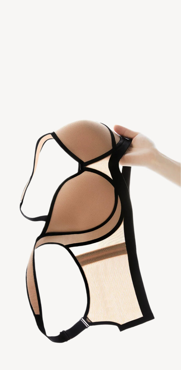 Jasmine Mesh Full Cup Push-Up Bra