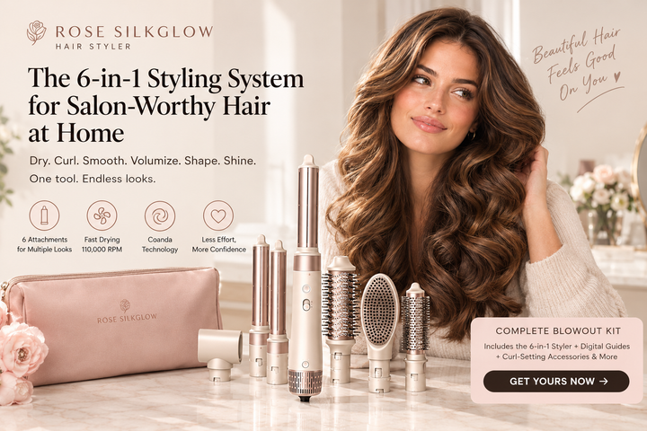 Rose SilkGlow Hair Styler