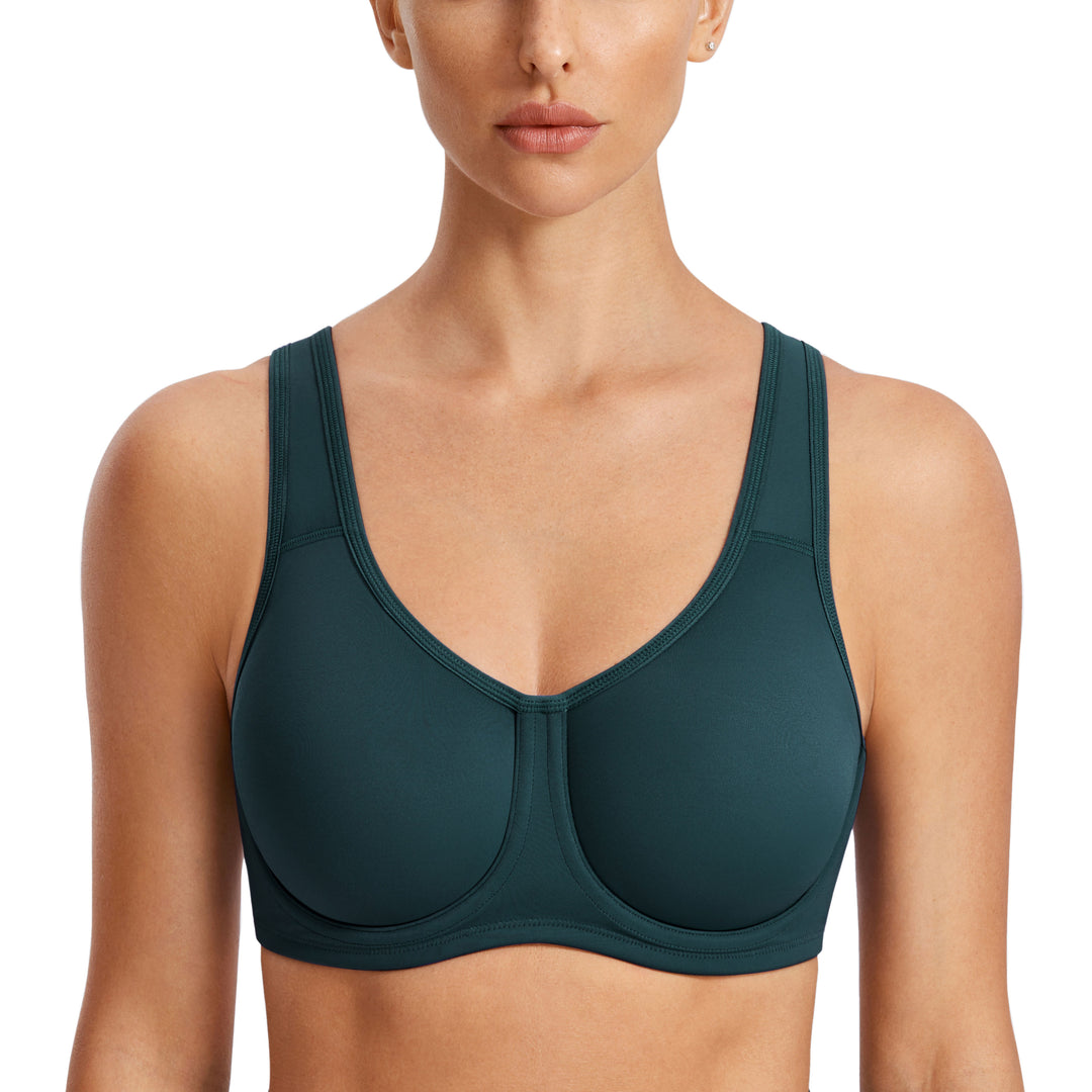 Keyla High Impact Double-layer Outer Underwire Sports Bra, C-G Cup