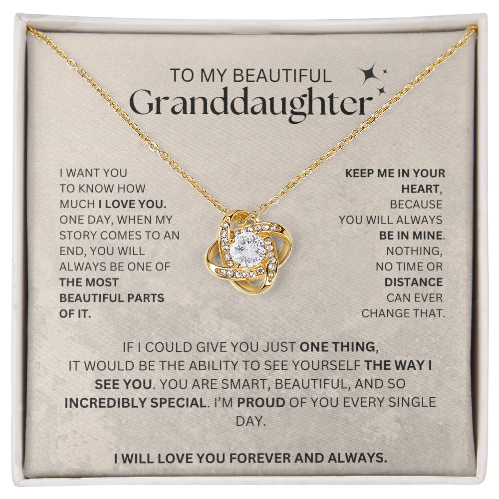 PERFECT GIFT TO YOUR PRECIOUS GRANDDAUGHTER