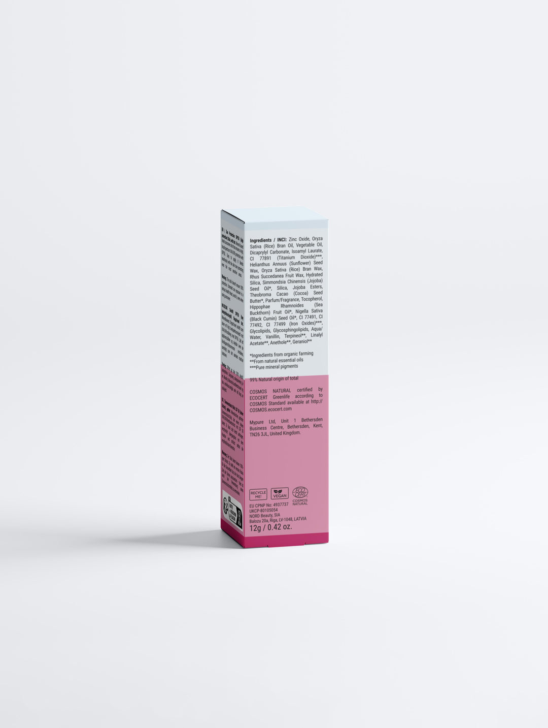 Rose Sun Protection SPF50 Stick, with tint