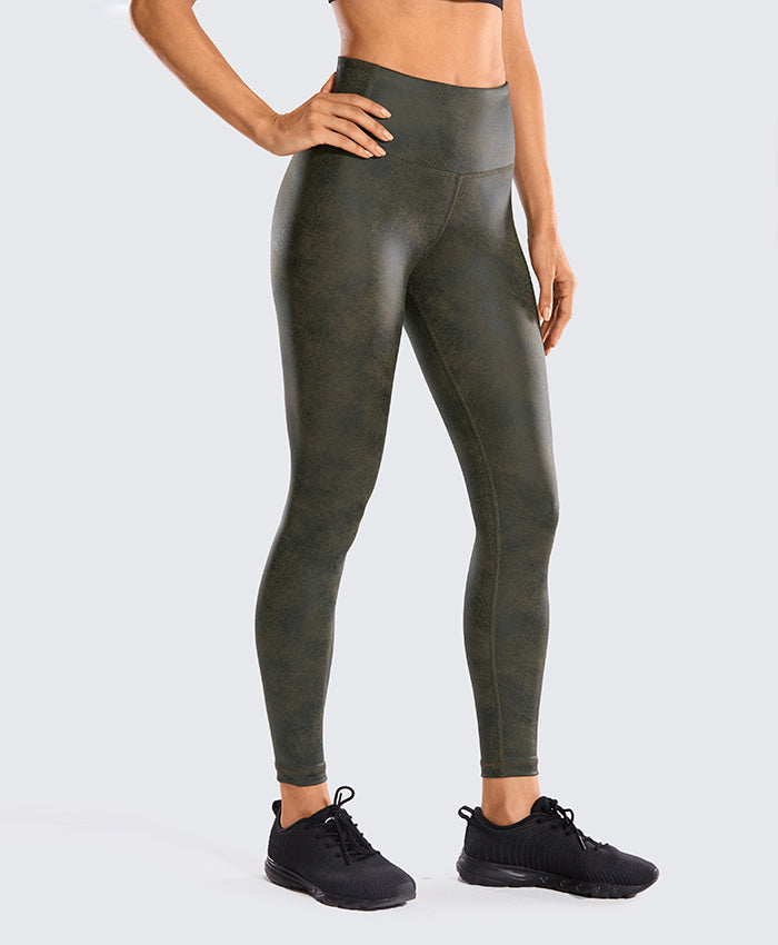 Coated leggings - Black - Kids | H&M IN