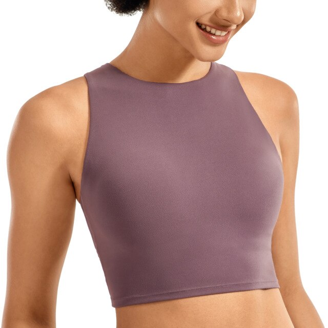 Workout Tank Top with Built in Bra