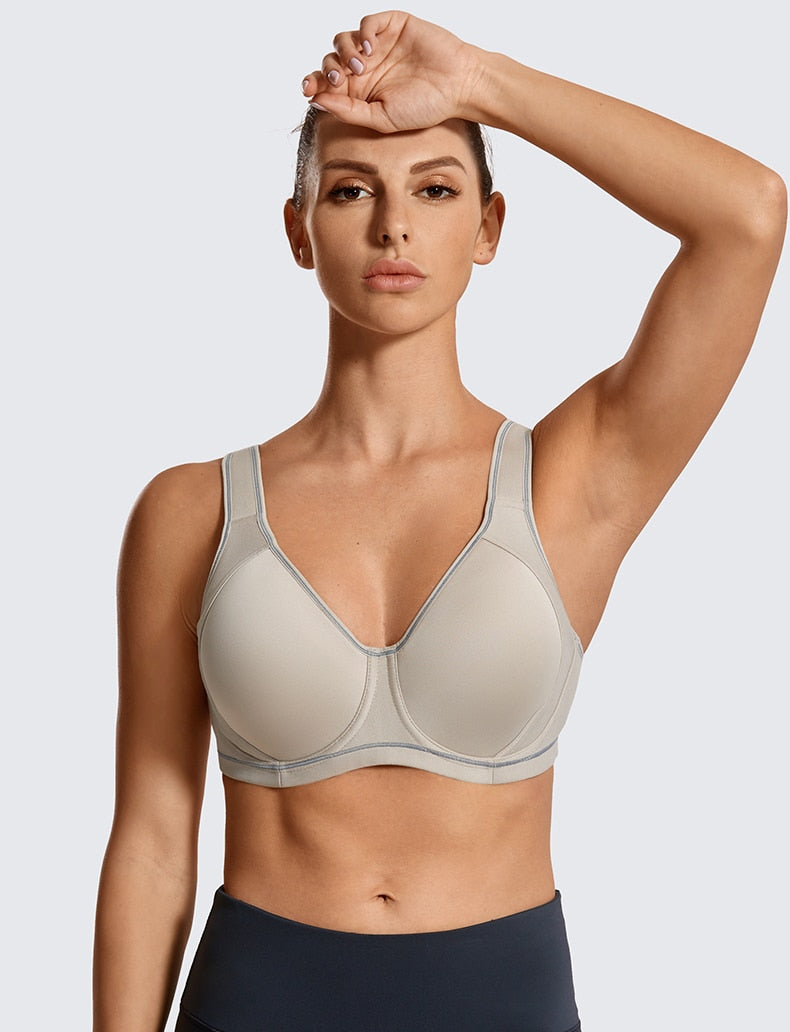 Sienna High Impact Coolmax Molded Cup Underwire Sports Bra